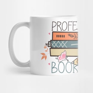 Professional bookworm World Book Day for Book Lovers Library Reading Mug